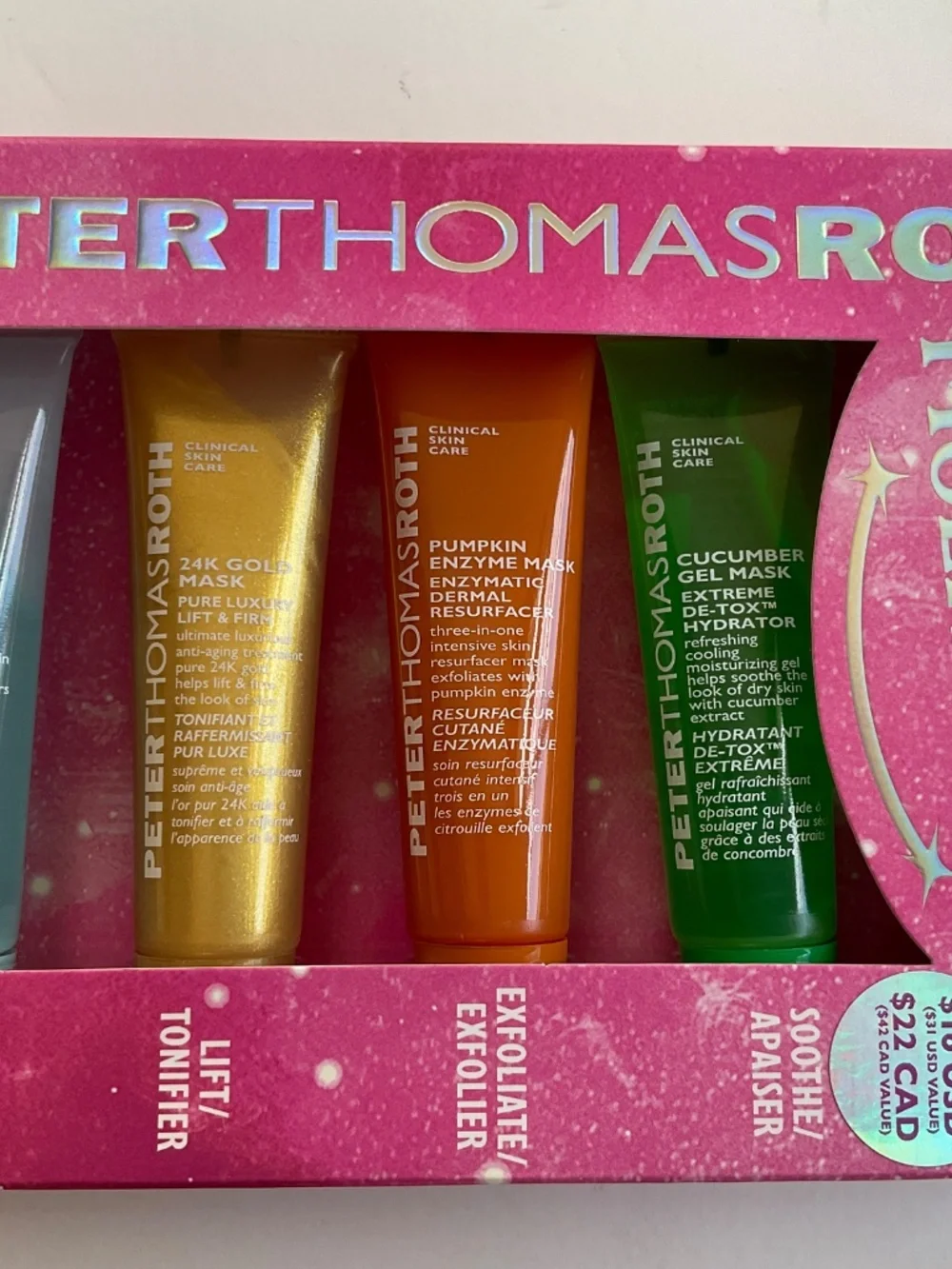 Peter Thomas Roth 4 Pc. Mini Mask Multiverse Set NEW‎